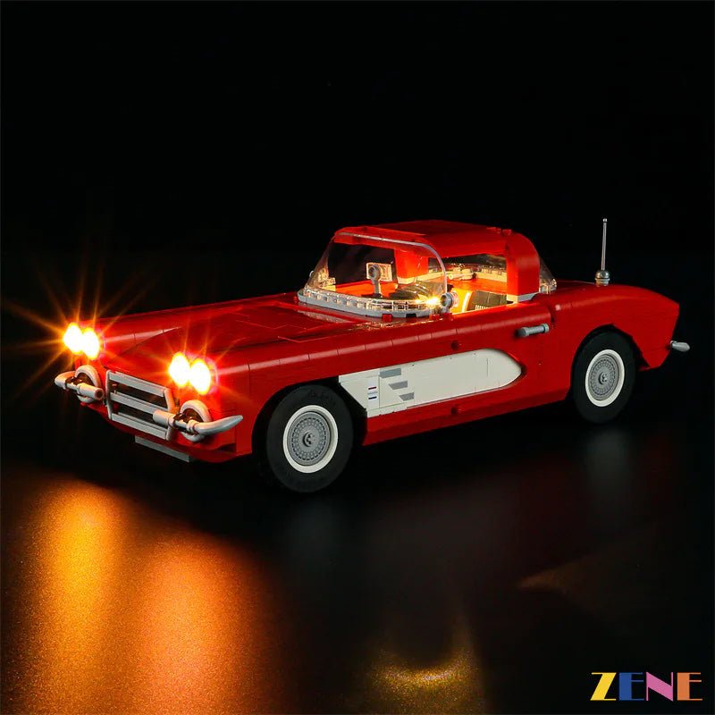 Light Kit for Chevrolet Corvette 1961 10321 (Ver.2) - DelsBricks Toys & CollectiblesLed Light Kit for LegoDelsBricks Toys & CollectiblesZENE