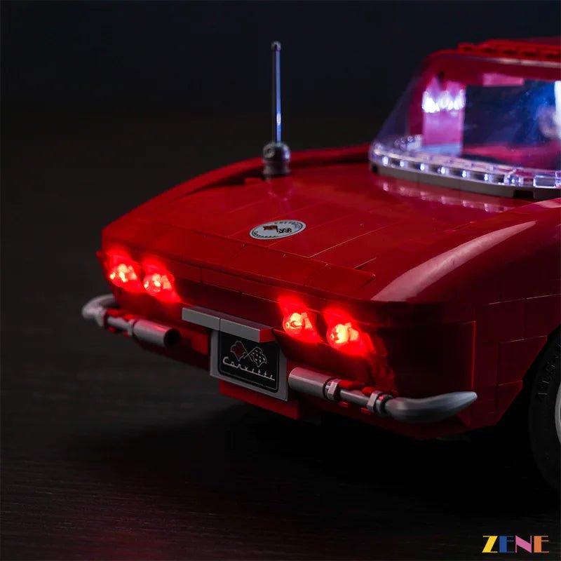 Light Kit for Chevrolet Corvette 1961 10321 - DelsBricks Toys & CollectiblesLed Light Kit for LegoDelsBricks Toys & CollectiblesZENE