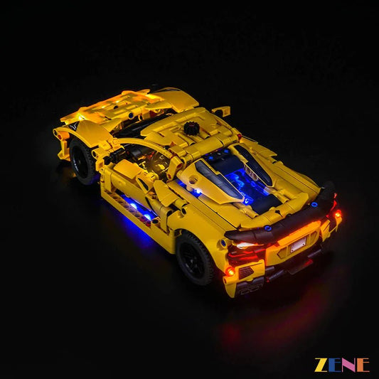 Light Kit for Chevrolet Corvette Stingray 42205 - DelsBricks Toys & CollectiblesLed Light Kit for LEGO ZENE20DelsBricks Toys & CollectiblesZENE