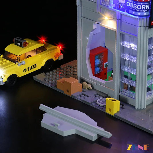 Light Kit for Daily Bugle 76178 - DelsBricks Toys & CollectiblesLed Light Kit for LegoDelsBricks Toys & CollectiblesZENE