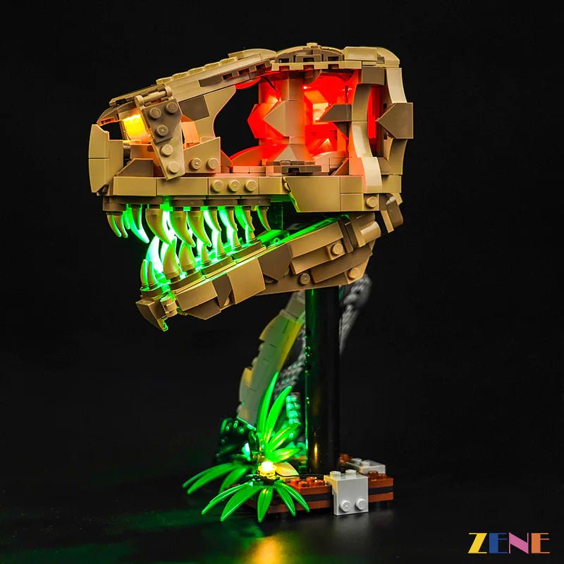 Light Kit for Dinosaur Fossils T - rex Skull 76964 - DelsBricks Toys & CollectiblesLed Light Kit for LegoDelsBricks Toys & CollectiblesZENE