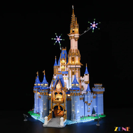 Light Kit for Disney Castle 43222 (Ver. 2) - DelsBricks Toys & CollectiblesLed Light Kit for LegoDelsBricks Toys & CollectiblesZENE