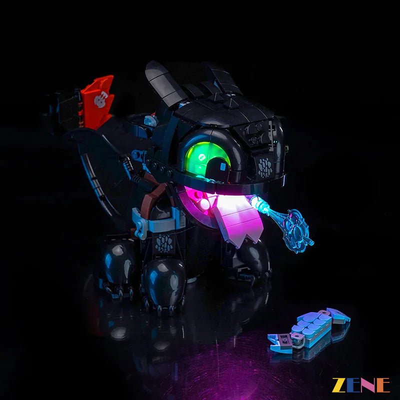 Light Kit for Dragon Toothless 10375 - DelsBricks Toys & CollectiblesLed Light Kit for LEGO ZENE20DelsBricks Toys & CollectiblesZENE