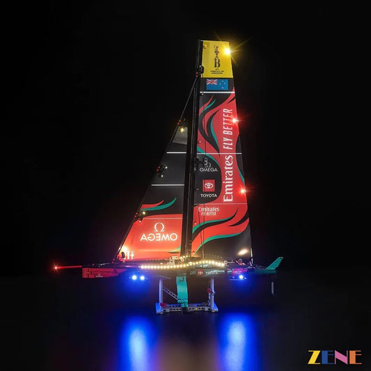 Light Kit for Emirates Team New Zealand AC75 Yacht 42174 - DelsBricks Toys & CollectiblesLed Light Kit for LegoDelsBricks Toys & CollectiblesZENE