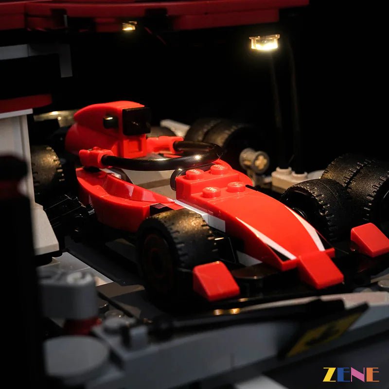 Light Kit for F1 Pit Stop & Pit Crew with Ferrari Car 60443 - DelsBricks Toys & CollectiblesLed Light Kit for LEGO ZENE20DelsBricks Toys & CollectiblesZENE
