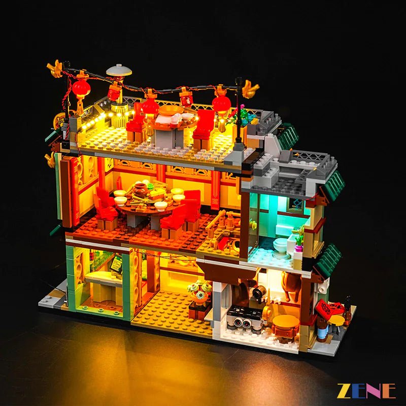 Light Kit for Family Reunion Celebration 80113 - DelsBricks Toys & CollectiblesLed Light Kit for LegoDelsBricks Toys & CollectiblesZENE
