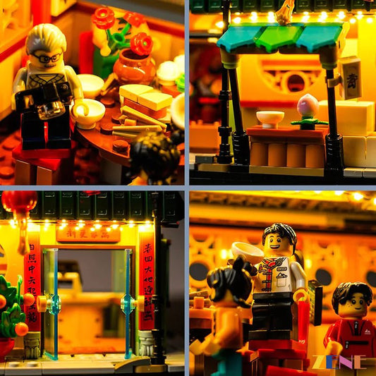 Light Kit for Family Reunion Celebration 80113 - DelsBricks Toys & CollectiblesLed Light Kit for LegoDelsBricks Toys & CollectiblesZENE