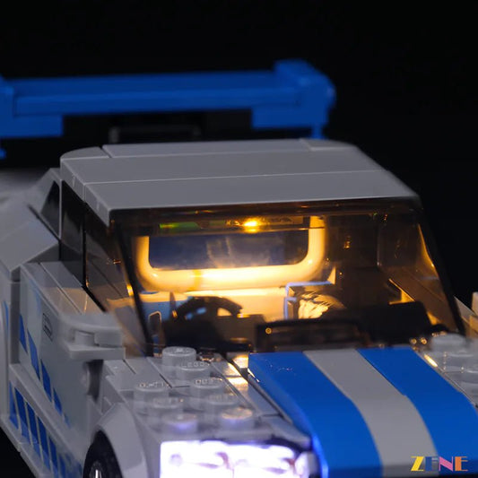 Light Kit for Fast Furious Nissan GT - R (R34) 76917 - DelsBricks Toys & CollectiblesLed Light Kit for LegoDelsBricks Toys & CollectiblesZENE