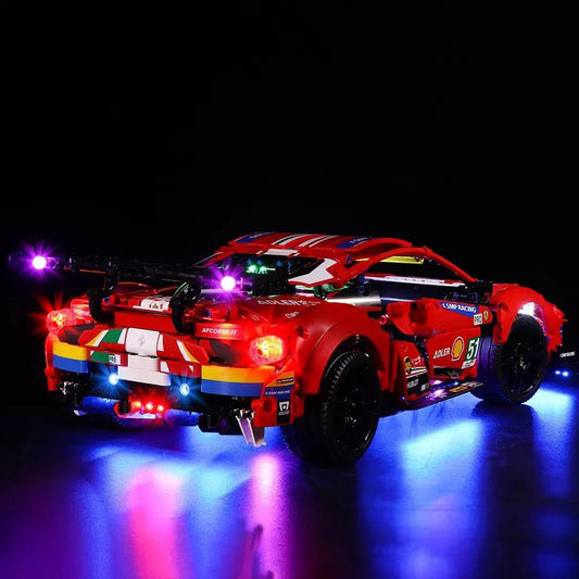Light Kit for Ferrari 488 GTE 42125 - DelsBricks Toys & CollectiblesLed Light Kit for LegoDelsBricks Toys & CollectiblesZENE