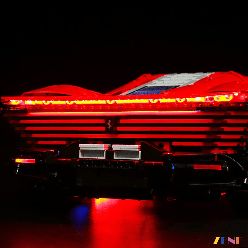 Light Kit for Ferrari Daytona SP3 42143 (Ver. 3) - DelsBricks Toys & CollectiblesLed Light Kit for LegoDelsBricks Toys & CollectiblesZENE