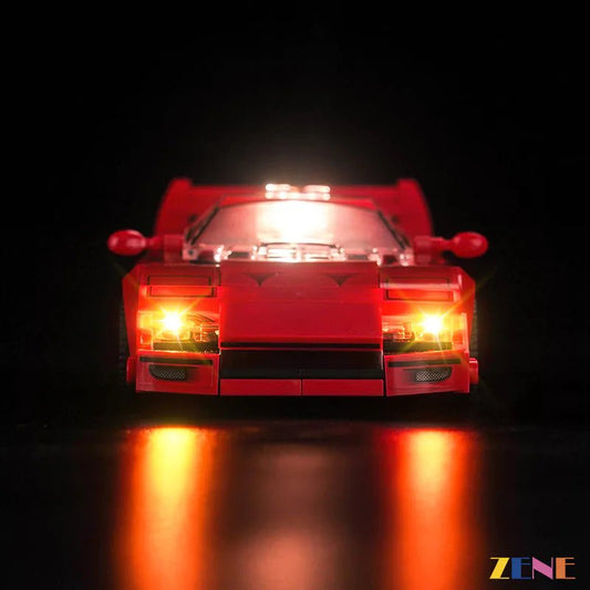 Light Kit for Ferrari F40 Supercar 76934 - DelsBricks Toys & CollectiblesLed Light Kit for LegoDelsBricks Toys & CollectiblesZENE