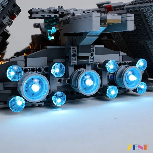 Light Kit for First Order Star Destroyer 75190 - DelsBricks Toys & CollectiblesLed Light Kit for LegoDelsBricks Toys & CollectiblesZENE