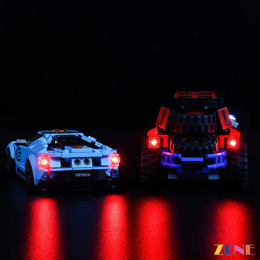 Light Kit for Ford GT Heritage Edition and Bronco R 76905 - DelsBricks Toys & CollectiblesLed Light Kit for LegoDelsBricks Toys & CollectiblesZENE