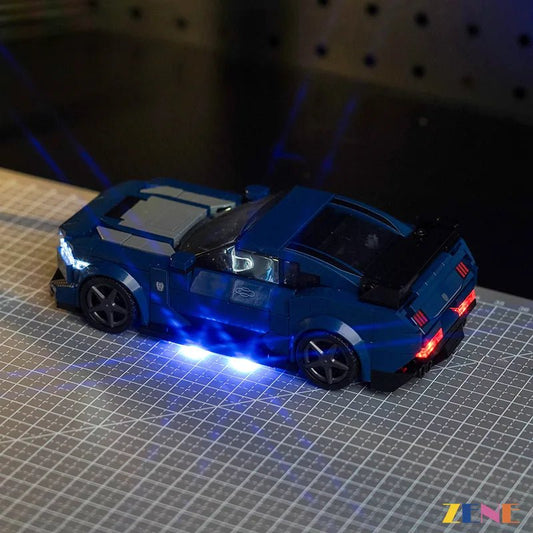 Light Kit for Ford Mustang Dark Horse Sports Car 76920 - DelsBricks Toys & CollectiblesLed Light Kit for LegoDelsBricks Toys & CollectiblesZENE