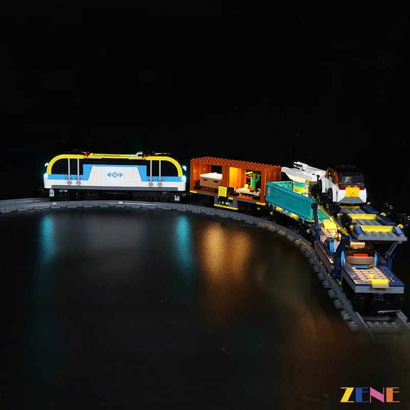 Light Kit for Freight Train 60336 - DelsBricks Toys & CollectiblesLed Light Kit for LegoDelsBricks Toys & CollectiblesZENE