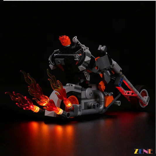 Light Kit for Ghost Rider Mech & Bike 76245 - DelsBricks Toys & CollectiblesLed Light Kit for LegoDelsBricks Toys & CollectiblesZENE
