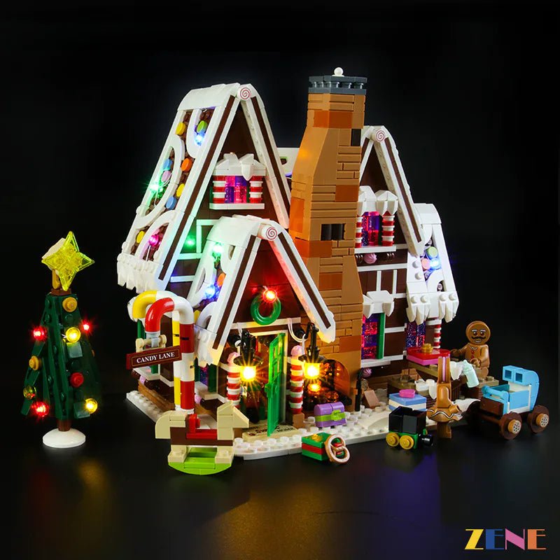 Light Kit for Gingerbread House 10267 - DelsBricks Toys & CollectiblesLed Light Kit for LegoDelsBricks Toys & CollectiblesZENE