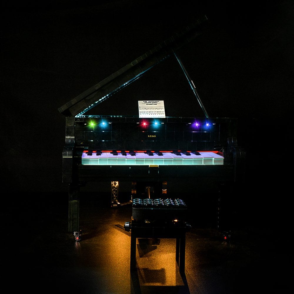 Light Kit for Grand Piano 21323 - DelsBricks Toys & CollectiblesLed Light Kit for LegoDelsBricks Toys & CollectiblesZENE