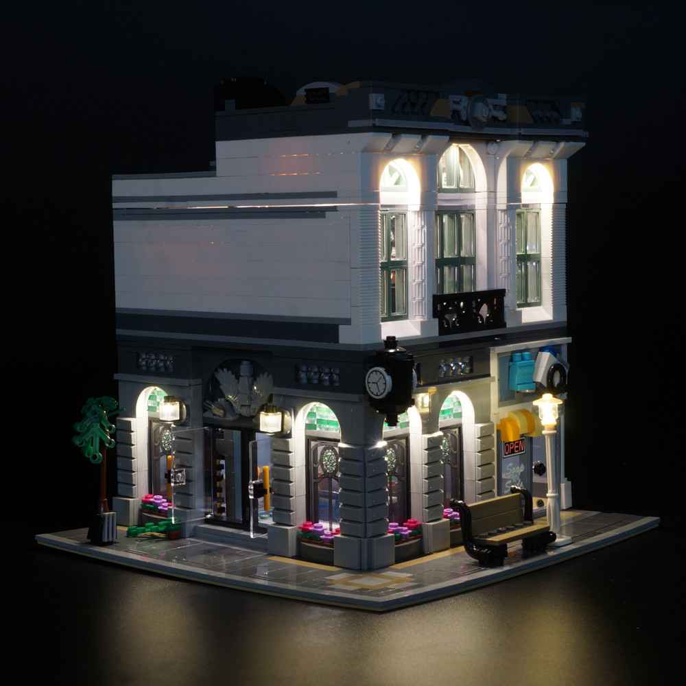Light Kit for Green Bank 10251 - DelsBricks Toys & CollectiblesLed Light Kit for LegoDelsBricks Toys & CollectiblesZENE