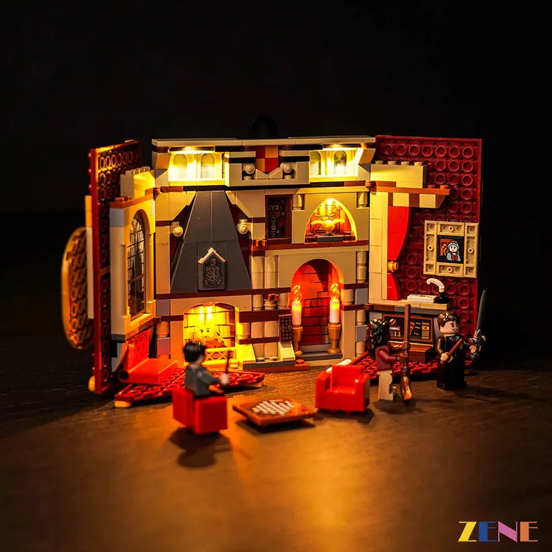 Light Kit for Gryffindor House Banner 76409 - DelsBricks Toys & CollectiblesLed Light Kit for LegoDelsBricks Toys & CollectiblesZENE