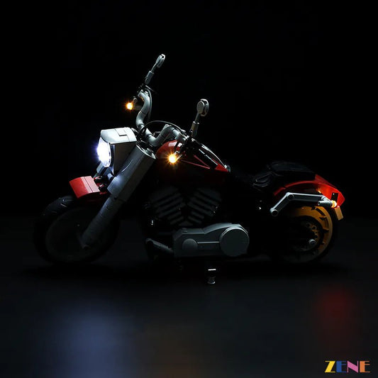 Light Kit for Harley - Davidson® Fat Boy® 10269 - DelsBricks Toys & CollectiblesLed Light Kit for LegoDelsBricks Toys & CollectiblesZENE
