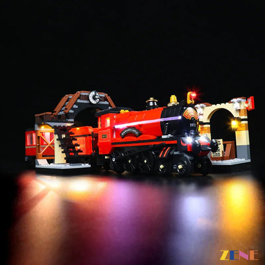 Light Kit for Harry Potter Hogwarts Express Train 75955 (Ver 2) - DelsBricks Toys & CollectiblesLed Light Kit for LegoDelsBricks Toys & CollectiblesZENE