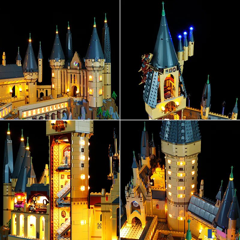Light Kit for Hogwarts Castle 71043 (Bright Version) - DelsBricks Toys & CollectiblesLed Light Kit for LegoDelsBricks Toys & CollectiblesZENE