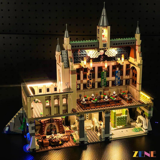 Light Kit for Hogwarts Castle The Great Hall 76435 (Harry Potter) - DelsBricks Toys & CollectiblesLed Light Kit for LegoDelsBricks Toys & CollectiblesZENE