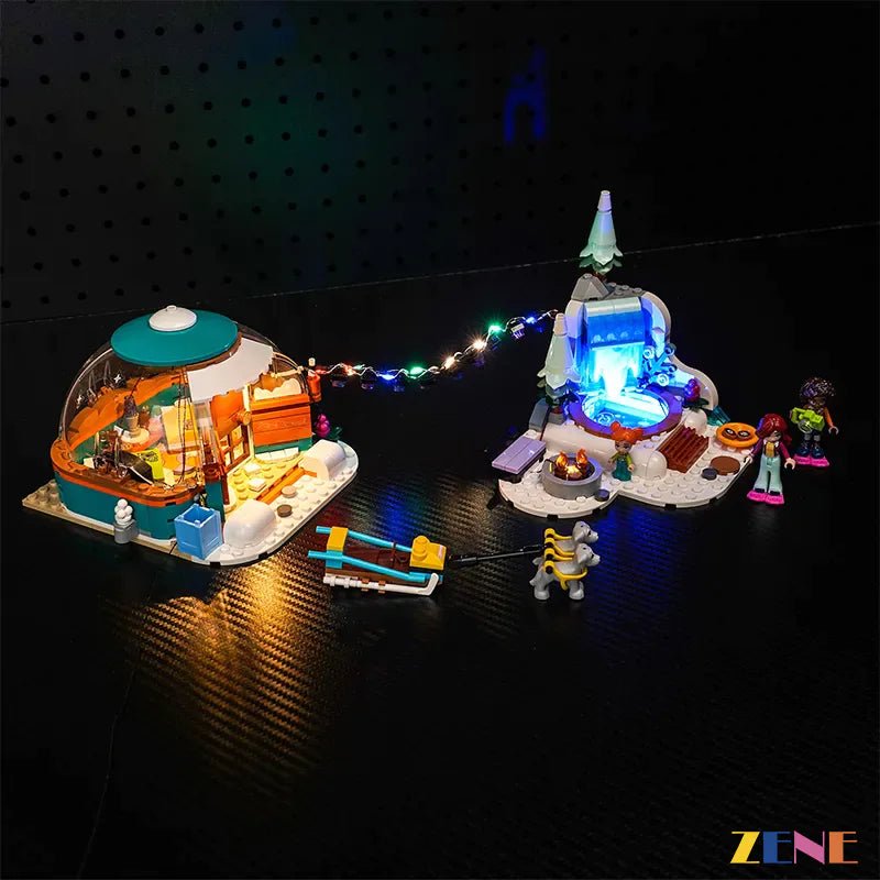 Light Kit for Igloo Holiday Adventure 41760 - DelsBricks Toys & CollectiblesLed Light Kit for LegoDelsBricks Toys & CollectiblesZENE