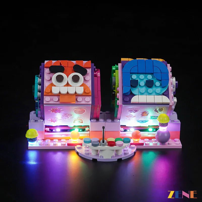 Light Kit for Inside Out 2 Mood Cubes 43248 - DelsBricks Toys & CollectiblesLed Light Kit for LegoDelsBricks Toys & CollectiblesZENE