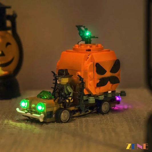 Light Kit for Jack - O' - Lantern Pickup Truck 40822 - DelsBricks Toys & CollectiblesLed Light Kit for LEGO ZENE20DelsBricks Toys & CollectiblesZENE