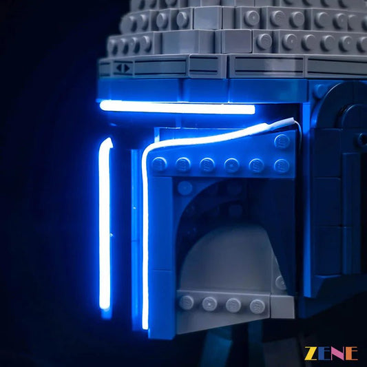 Light Kit for Jango Fett Helmet 75408 - DelsBricks Toys & CollectiblesLed Light Kit for LEGO ZENE20DelsBricks Toys & CollectiblesZENE