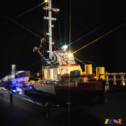 Light Kit for Jaws 21350 - DelsBricks Toys & CollectiblesLed Light Kit for LegoDelsBricks Toys & CollectiblesZENE