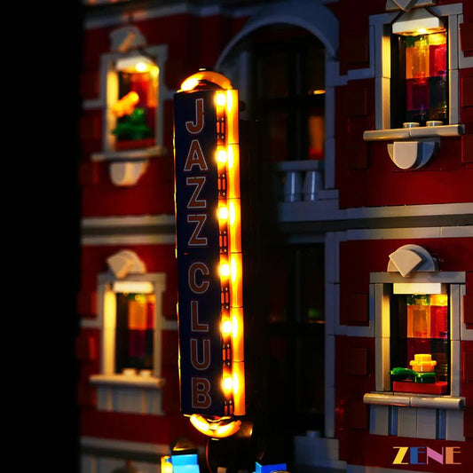 Light Kit for Jazz Club 10312 - DelsBricks Toys & CollectiblesLed Light Kit for LegoDelsBricks Toys & CollectiblesZENE