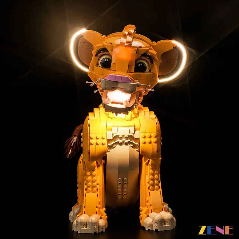 Light Kit for Lion King Young Simba 43247 - DelsBricks Toys & CollectiblesLed Light Kit for LegoDelsBricks Toys & CollectiblesZENE