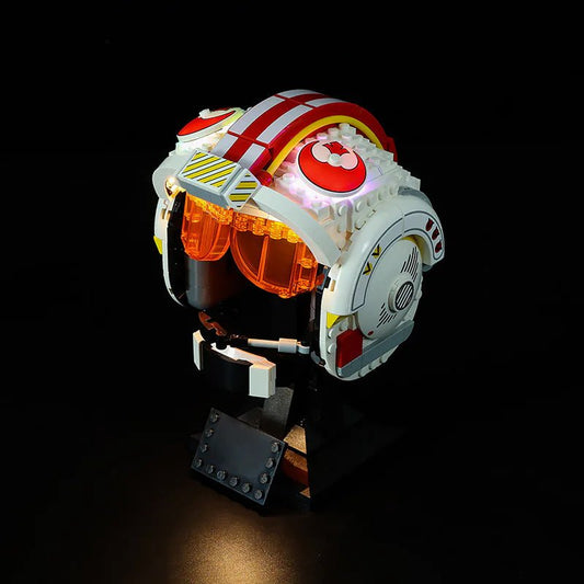 Light Kit for Luke Skywalker (Red Five) Helmet 75327 - DelsBricks Toys & CollectiblesLed Light Kit for LegoDelsBricks Toys & CollectiblesZENE