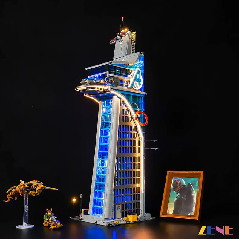 Light Kit for Marvel Avengers Tower 76269 (Ver.2) - DelsBricks Toys & CollectiblesLed Light Kit for LegoDelsBricks Toys & CollectiblesZENE