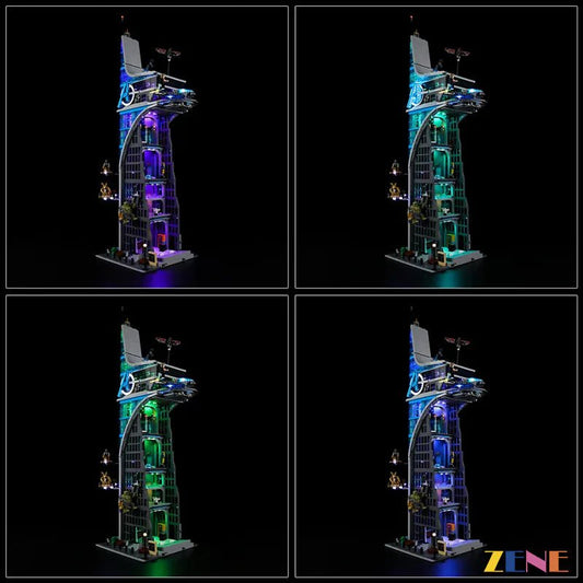 Light Kit for Marvel Avengers Tower 76269 (Ver3) - DelsBricks Toys & CollectiblesLed Light Kit for LegoDelsBricks Toys & CollectiblesZENE