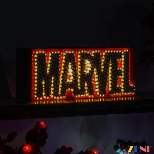 Light Kit for Marvel Logo & Minifigures 76313 - DelsBricks Toys & CollectiblesLed Light Kit for LEGO ZENE20DelsBricks Toys & CollectiblesZENE