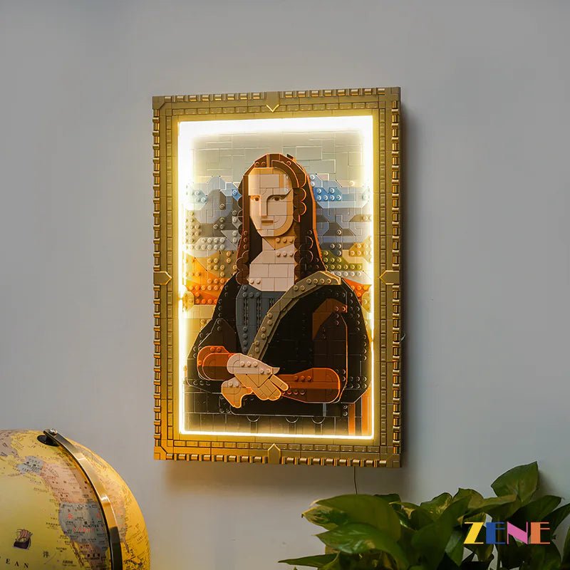Light Kit for Mona Lisa Art 31213 - DelsBricks Toys & CollectiblesLed Light Kit for LegoDelsBricks Toys & CollectiblesZENE