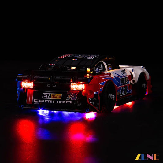 Light Kit for NASCAR Next Gen Chevrolet Camaro ZL1 42153 - DelsBricks Toys & CollectiblesLed Light Kit for LEGO ZENE20DelsBricks Toys & CollectiblesZENE