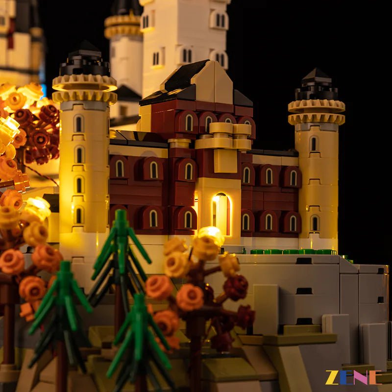 Light Kit for Neuschwanstein Castle 21063 (Ver.2) - DelsBricks Toys & CollectiblesLed Light Kit for LEGO ZENE20DelsBricks Toys & CollectiblesZENE