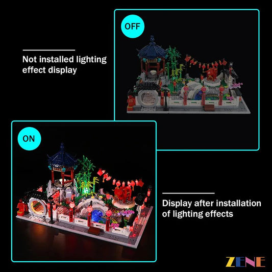Light Kit for New Year Lantern Festival 80107 - DelsBricks Toys & CollectiblesLed Light Kit for LegoDelsBricks Toys & CollectiblesZENE