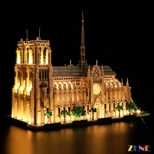 Light Kit for Notre Dame de Paris 21061 - DelsBricks Toys & CollectiblesLed Light Kit for LEGO ZENE20DelsBricks Toys & CollectiblesZENE