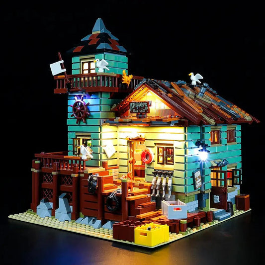 Light Kit for Old Fishing Store 21310 - DelsBricks Toys & CollectiblesLed Light Kit for LegoDelsBricks Toys & CollectiblesZENE