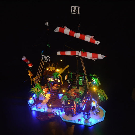 Light Kit for Pirates of Barracuda Bay 21322 - DelsBricks Toys & CollectiblesLed Light Kit for LegoDelsBricks Toys & CollectiblesZENE