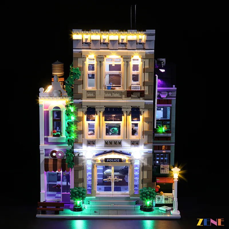 Light Kit for Police Station 10278 (Ver. 2) - DelsBricks Toys & CollectiblesLed Light Kit for LegoDelsBricks Toys & CollectiblesZENE