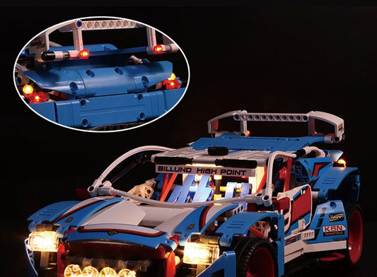Light Kit for Rally Car 42077 - DelsBricks Toys & CollectiblesLed Light Kit for LegoDelsBricks Toys & CollectiblesZENE