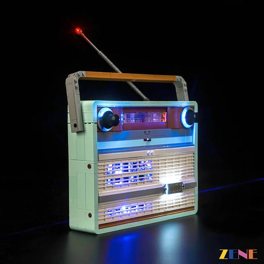 Light Kit for Retro Radio 10334 - DelsBricks Toys & CollectiblesLed Light Kit for LegoDelsBricks Toys & CollectiblesZENE