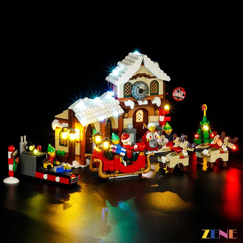 Light Kit for Santa's Workshop 10245 - DelsBricks Toys & CollectiblesLed Light Kit for LegoDelsBricks Toys & CollectiblesZENE